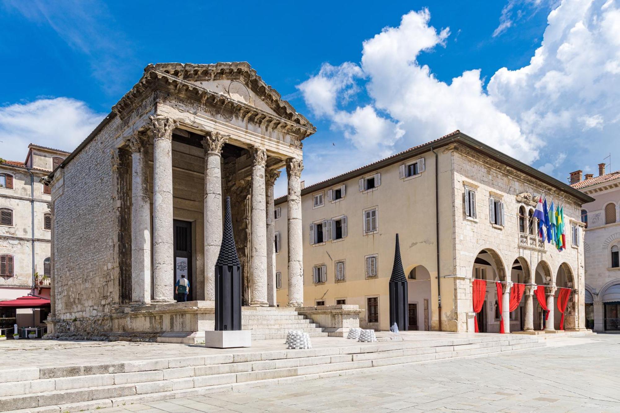 Augustus Forum View Pula Exterior photo